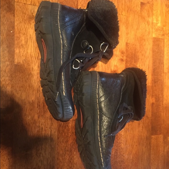 Leather and suede boots - Picture 2 of 2